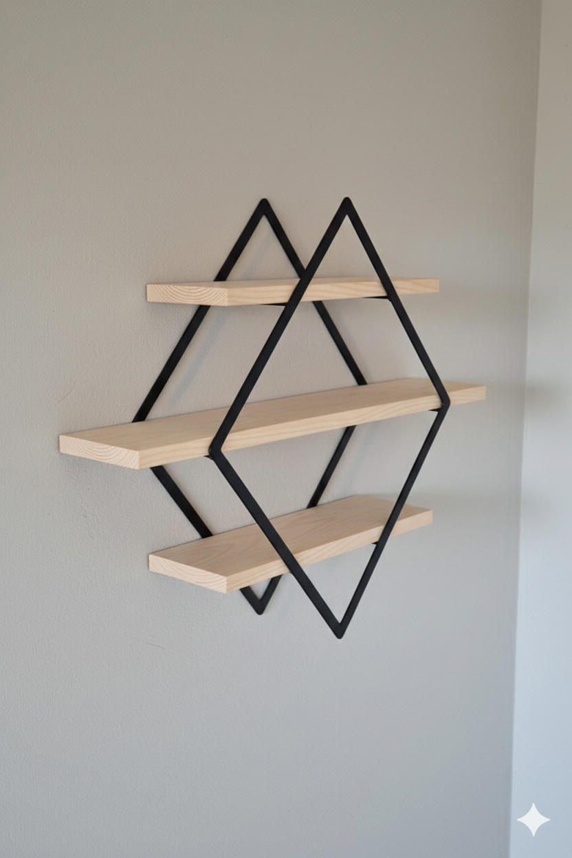 Etagère losange - Modèle Signature taille L